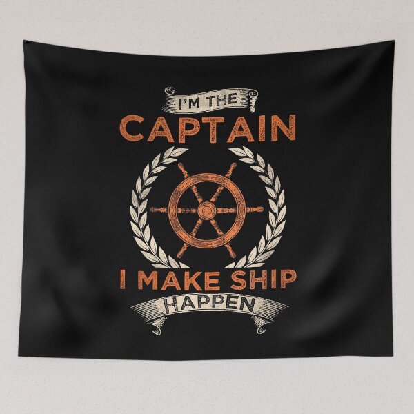 Item preview, Funny captain designed and sold by Mila1946.