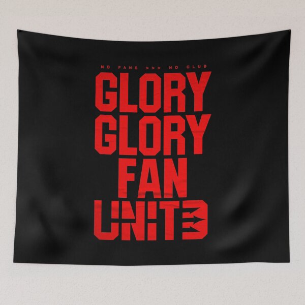 Item preview, GLORY GLORY FAN UNITED (Manchester United Merch - Unofficial) designed and sold by fullyballed.