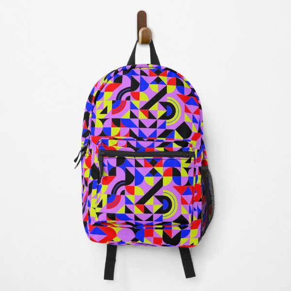 Item preview, geometric colorful patterns conceptual Art - Abstract Neo Geo graphic design designed and sold by Design Repo.