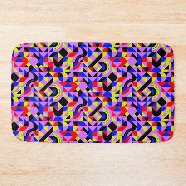 Item preview, geometric colorful patterns conceptual Art - Abstract Neo Geo graphic design designed and sold by Design Repo.