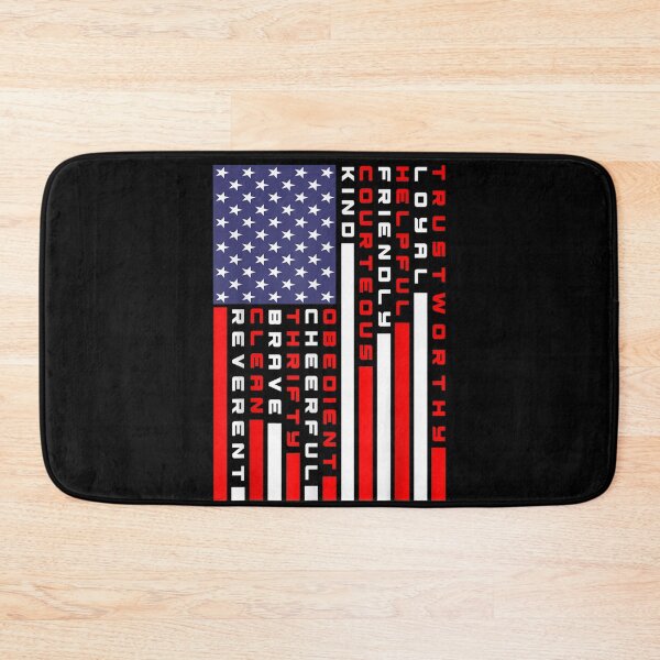 Item preview, American Flag Scouting Law  designed and sold by judyufmi.
