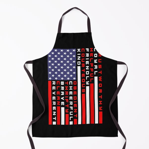 Item preview, American Flag Scouting Law  designed and sold by judyufmi.
