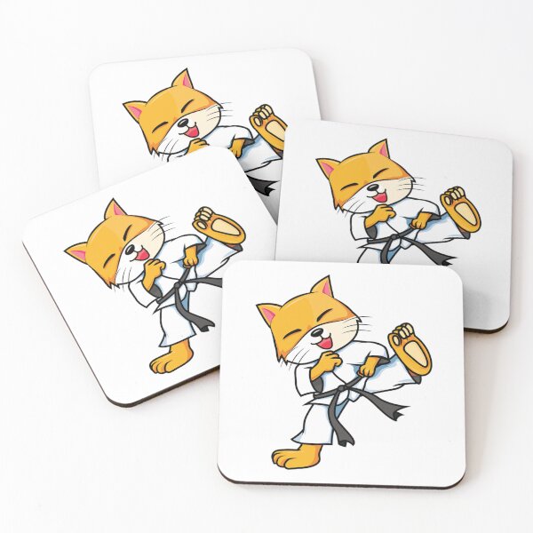 Item preview, KARATE CAT designed and sold by TopWaw ⭐⭐⭐⭐⭐.