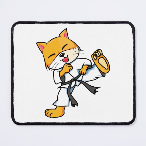 Item preview, KARATE CAT designed and sold by TopWaw ⭐⭐⭐⭐⭐.