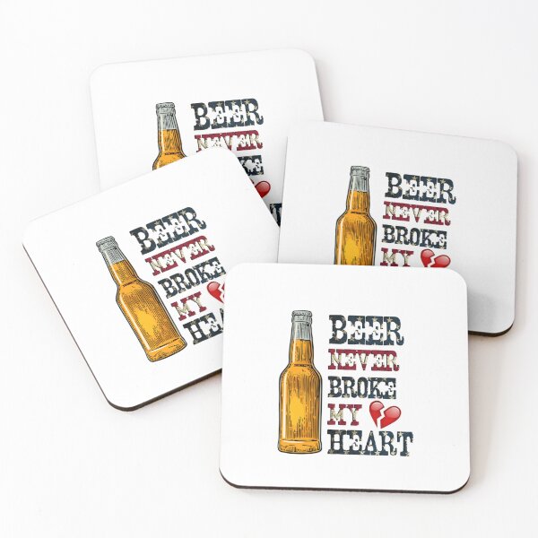 Item preview, Beer Never Broke My Heart Fitted V-Neck        designed and sold by Santogadeshop.