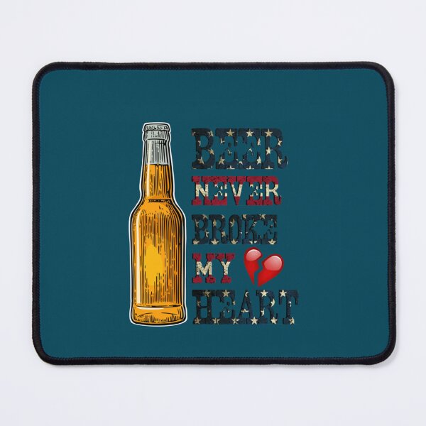 Item preview, Beer Never Broke My Heart Fitted V-Neck        designed and sold by Santogadeshop.