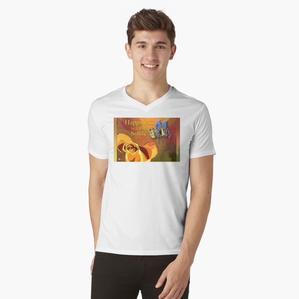 Item preview, V-Neck T-Shirt designed and sold by michaelasamples.
