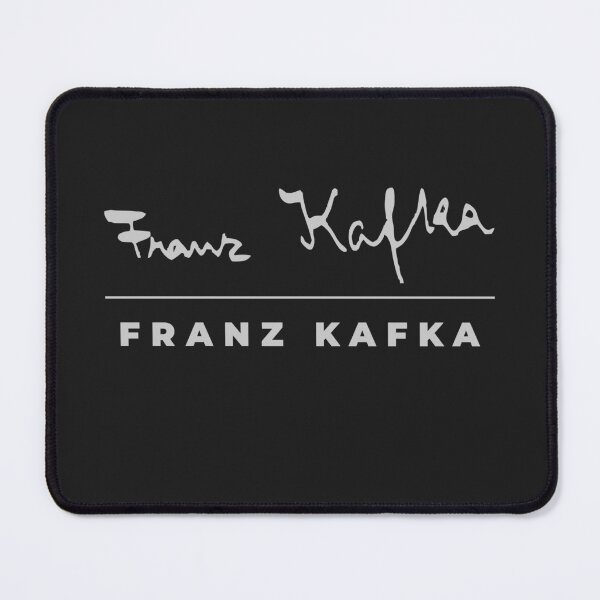 Artikelvorschau, T-Shirt mit Franz-Kafka-Signatur entworfen und verkauft von CMYKStudio.