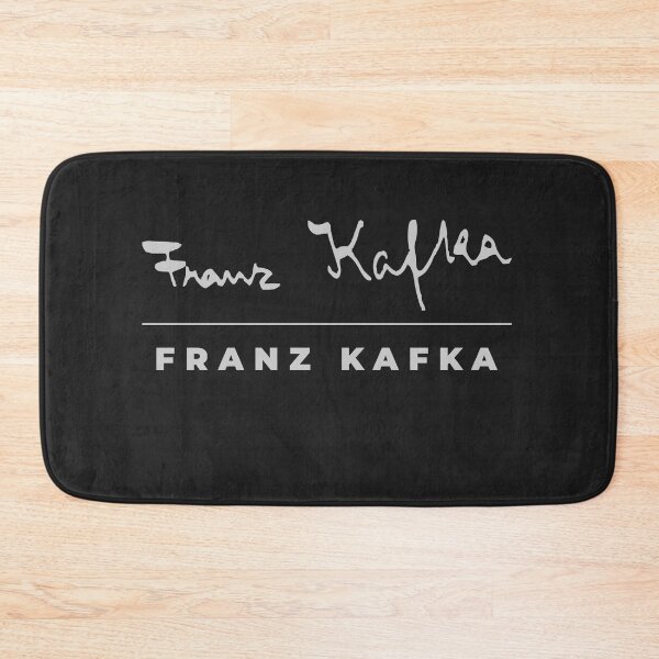 Artikelvorschau, T-Shirt mit Franz-Kafka-Signatur entworfen und verkauft von CMYKStudio.