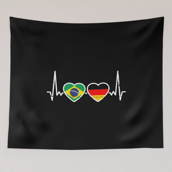 Item preview, Brazil Germany Flag Brazilian German designed and sold by max-it-out.