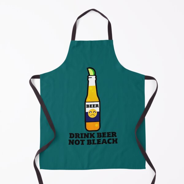 Item preview, Drink Beer Not Bleach Fitted V-Neck designed and sold by Santogadeshop.