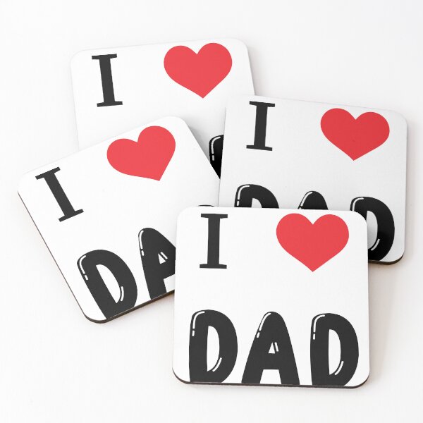 Item preview, I love my DAD T-shirt designed and sold by Muhammad Khalil.