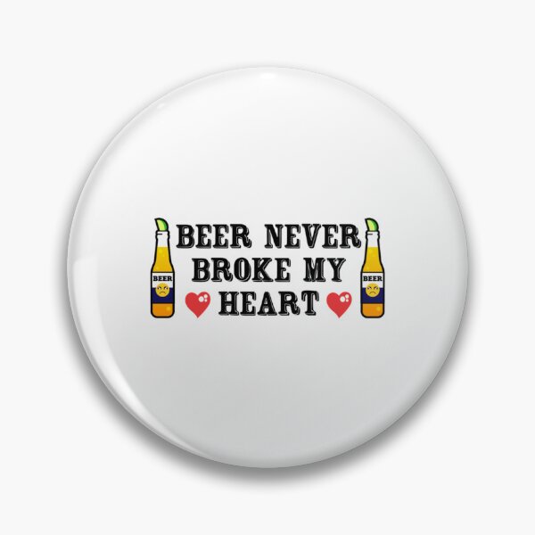 Item preview, Beer Never Broke My Heart Fitted V-Neck     designed and sold by Santogadeshop.