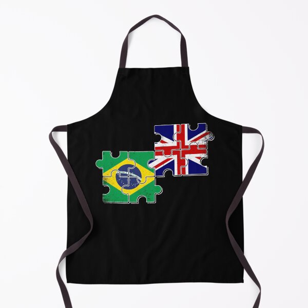 Aperçu de l'œuvre Brésil Grande-Bretagne Drapeau Brésilien Brit créée et vendue par max-it-out.