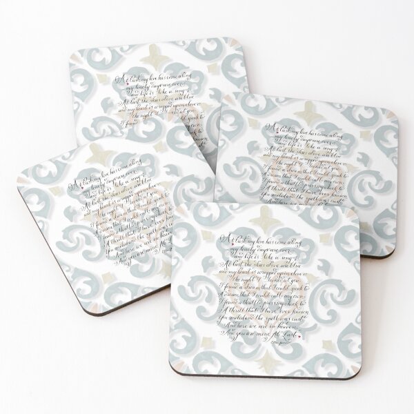 Artikelvorschau, At Last Etta James lyrics handwritten quote entworfen und verkauft von Melissa Renee.