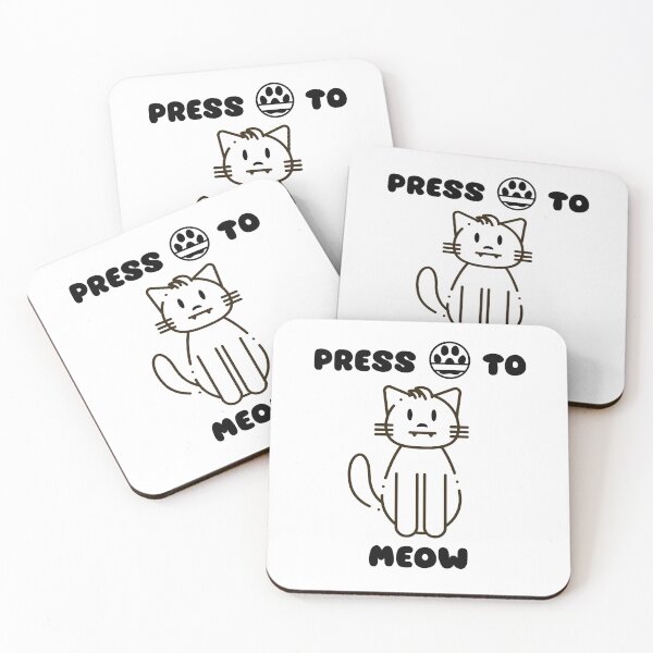 Item preview, Press O To Meow - Cat Paw designed and sold by bsrishika.