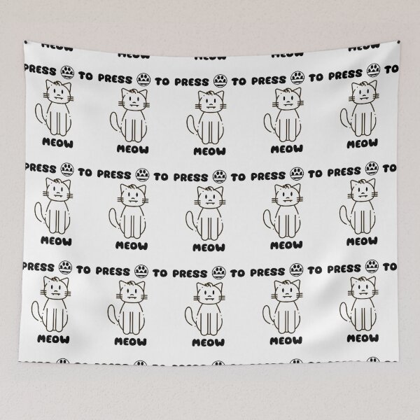 Item preview, Press O To Meow - Cat Paw designed and sold by bsrishika.