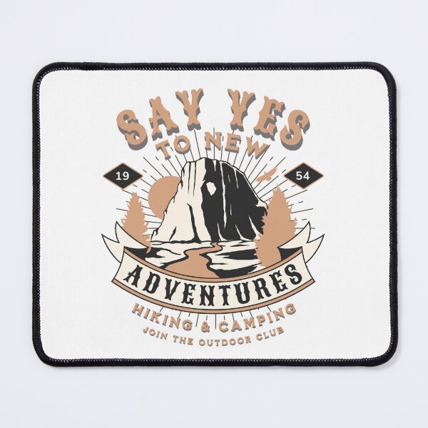Item preview, Say Yes to New Adventures designed and sold by agelessfitfreak.