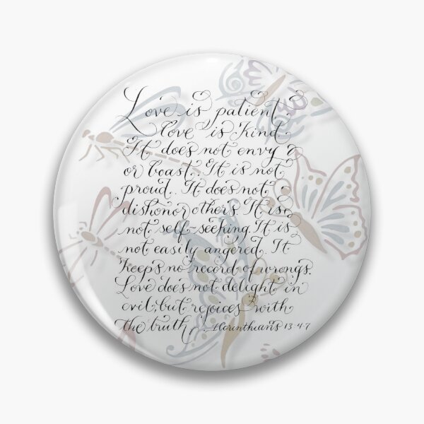 Item preview, Love is Patient designed and sold by Melissa Renee.