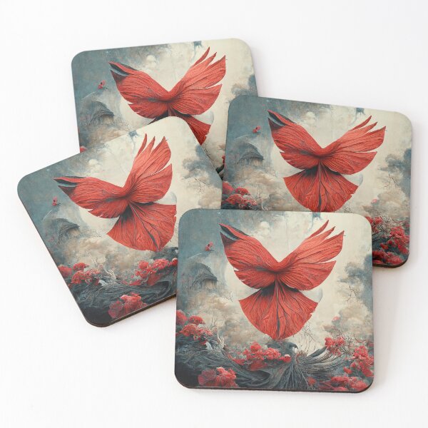 Item preview, Birdphosis in red 1 designed and sold by Electrik--Sheep.