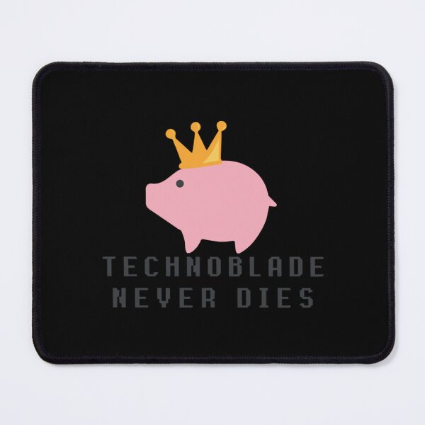 Item preview, Funny Pig King Technoblade Never Dies designed and sold by JamauDS.