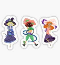 Witchy girls Sticker