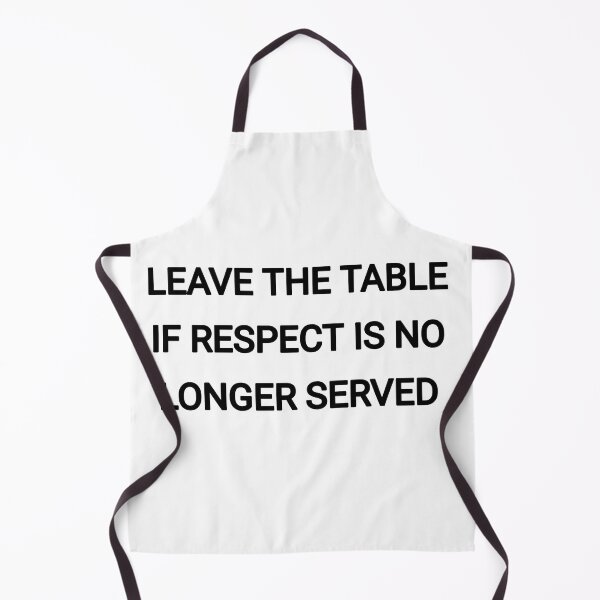 Item preview, Leave the table if respect is no longer served designed and sold by Itaxi.