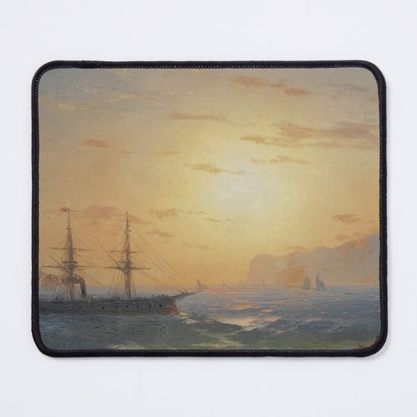 Item preview, Shipping Off Ischia - Ivan Konstantinovich Aivazovsky  designed and sold by TeeARTHY.
