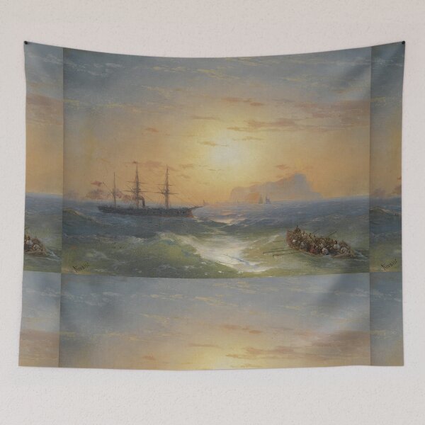 Item preview, Shipping Off Ischia - Ivan Konstantinovich Aivazovsky  designed and sold by TeeARTHY.