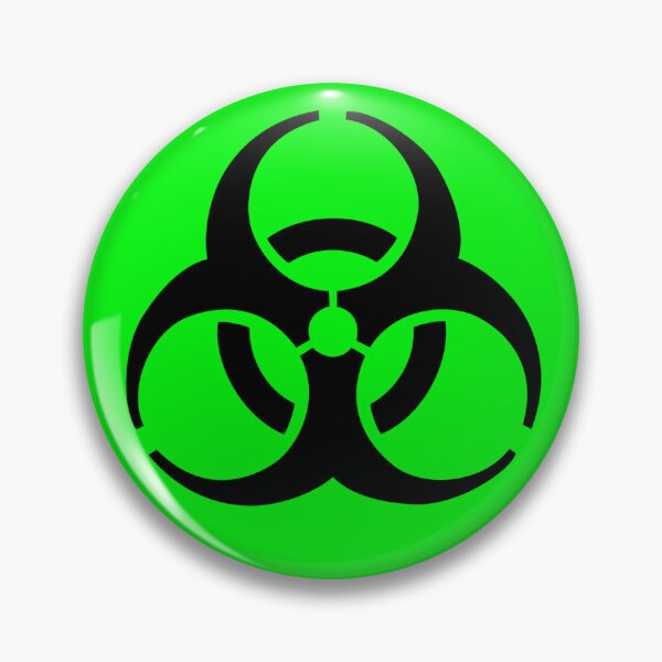 Item preview, Green Biohazard Sticker & Badges designed and sold by zimonzombie.