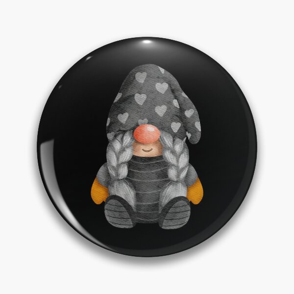 Item preview, Cute Gnome Braids and Love Hearts designed and sold by Trinket-Trickster.