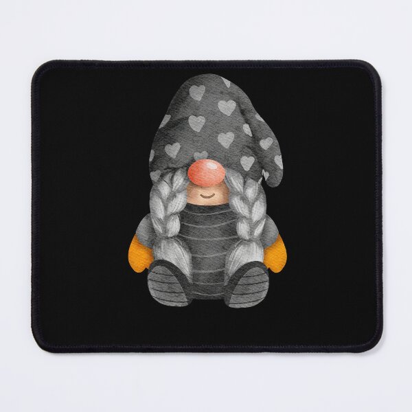 Item preview, Cute Gnome Braids and Love Hearts designed and sold by Trinket-Trickster.