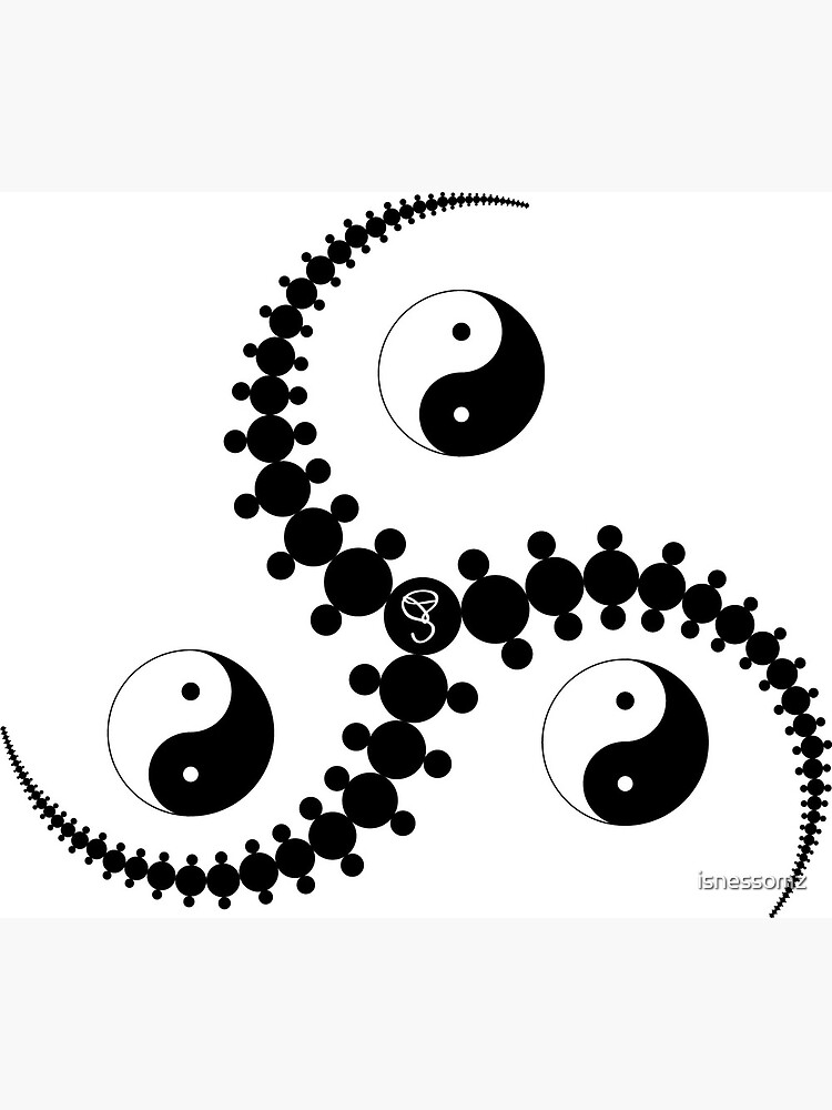 triple yin and yang symbol triple yin and yang symbol