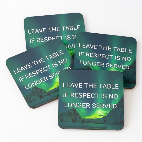 Item preview, Leave the table if respect is no longer served designed and sold by Itaxi.