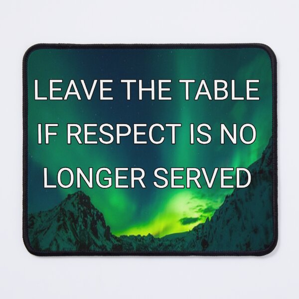 Item preview, Leave the table if respect is no longer served designed and sold by Itaxi.
