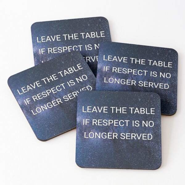 Item preview, Leave the table if respect is no longer served designed and sold by Itaxi.