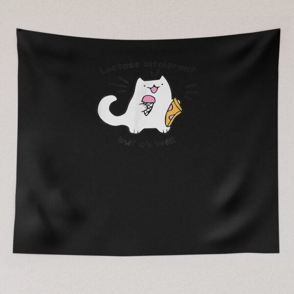 Item preview, Buy Lactose Intolerant But Oh Well Funny Cat  designed and sold by charalphe.