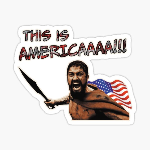 This is Sparta Meme Sticker for Sale by FunkeyMonkey9