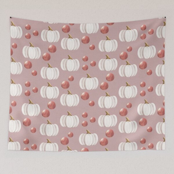 Item preview, Rose Gold & Pumpkins designed and sold by Spiced-n-Hoppy.