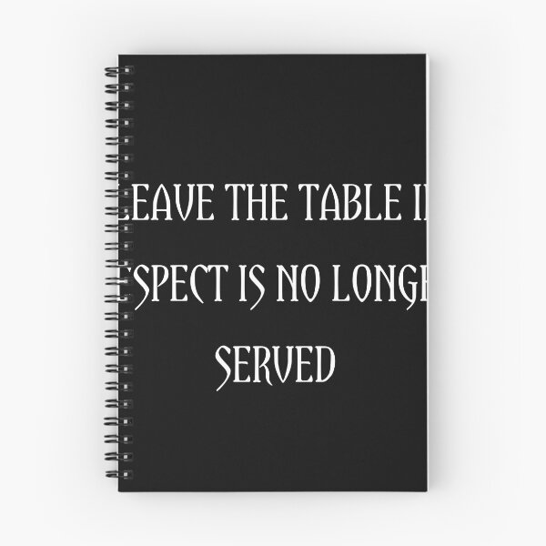 Item preview, Leave the table if respect is no longer served designed and sold by Itaxi.