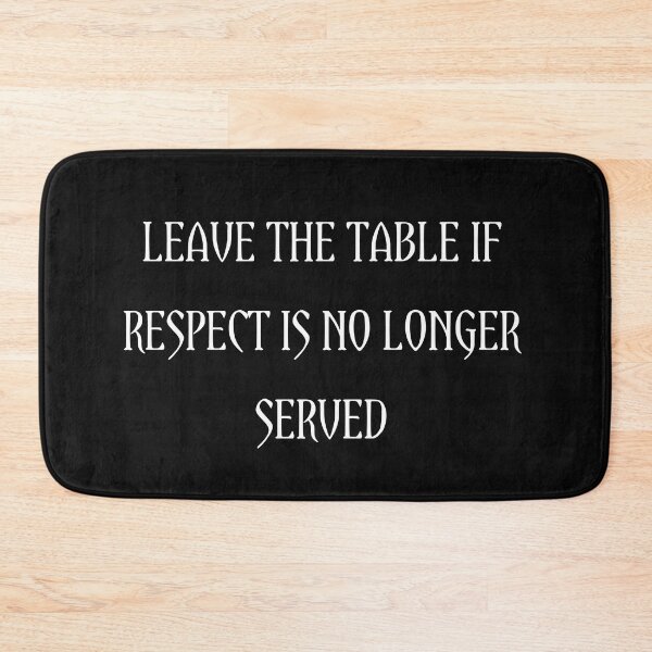 Item preview, Leave the table if respect is no longer served designed and sold by Itaxi.