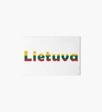 Lithuania - Lietuva Art Board