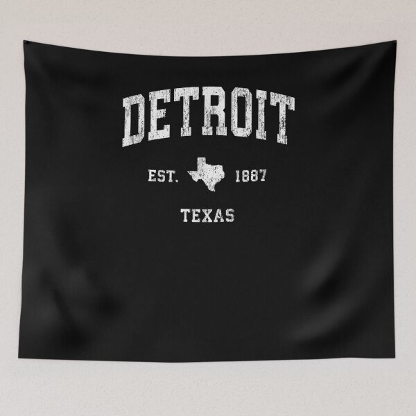Item preview, Detroit Texas Tx Vintage Athletic Sports Design  designed and sold by charalphe.