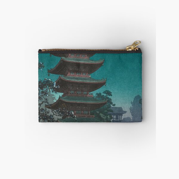 Item preview, Asakusa Kinryūzan Temple by Tsuchiya Kōitsu designed and sold by Vintage Wall Art.