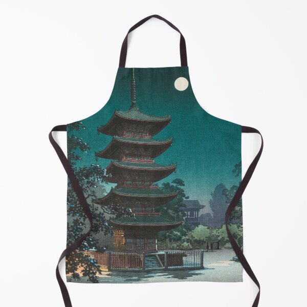 Item preview, Asakusa Kinryūzan Temple by Tsuchiya Kōitsu designed and sold by Vintage Wall Art.