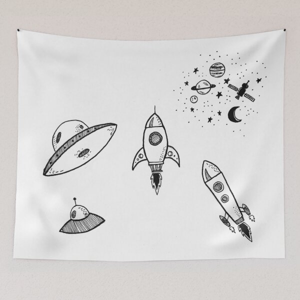 Item preview, Space Race  designed and sold by mermaidmonsters.