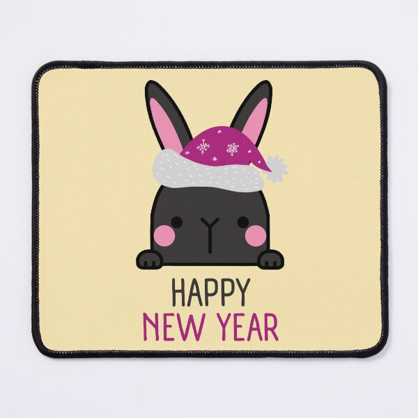 Item preview, Happy New Year Black Rabbit designed and sold by trendingatees.