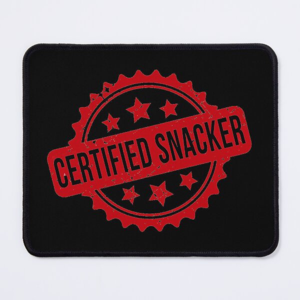 Item preview, Certified Snacker Rubber Stamp Seal Design designed and sold by WalterBenson.