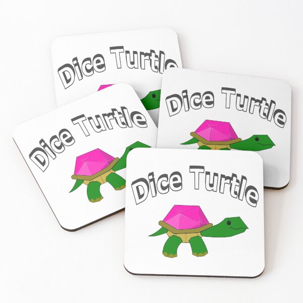 Item preview, Dice Turtle W/ Text designed and sold by Red Jacket Technologies.