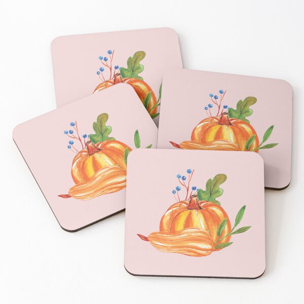 Item preview, Watercolor pumpkin art designed and sold by pinkyfish1010.